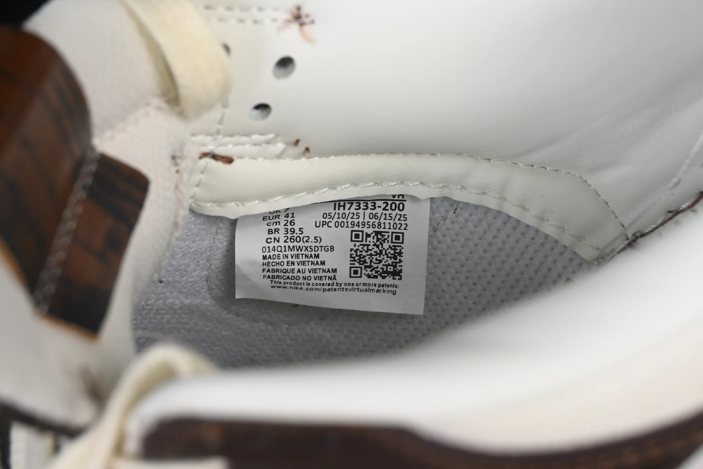 All categories Nk SB Dunk series Nk SB Dunk Low low-top sneakers Nike SB Dunk Low "Fauna Brown" milk brown low-top casual sneakers IH7333-200